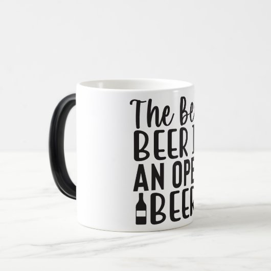 Beer Quotes モーフィングマグカップ (正面左)