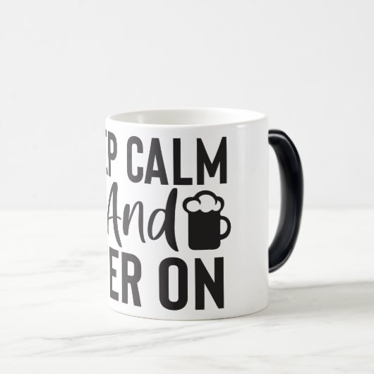 Beer Quotes モーフィングマグカップ (正面右)