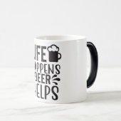 Beer Quotes モーフィングマグカップ (正面右)