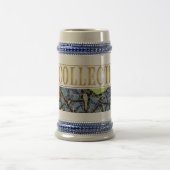 Beer Stein 22 oz – GGASTによるGOLD抽象芸術 ビールジョッキ (中央)