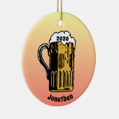 Beer Stein Design Ceramic Ornament セラミックオーナメント (右)