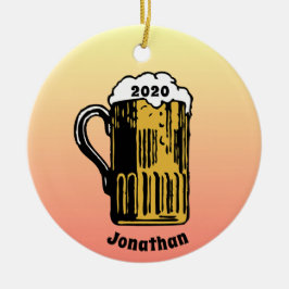 Beer Stein Design Ceramic Ornament セラミックオーナメント