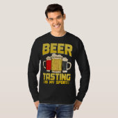 Beer Taster Beergetarioan  Enthusiast Crafter Pub Tシャツ (正面フル)