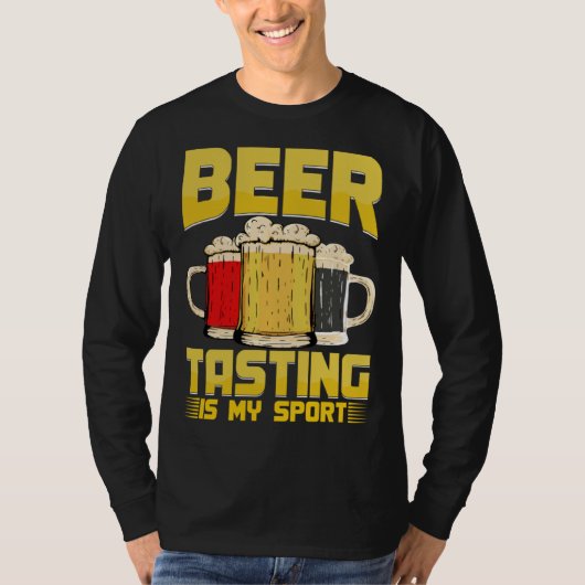 Beer Taster Beergetarioan  Enthusiast Crafter Pub Tシャツ (正面)