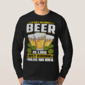 Beer Taster Taster Beer  Enthusiast Crafter Pub Tシャツ (正面)