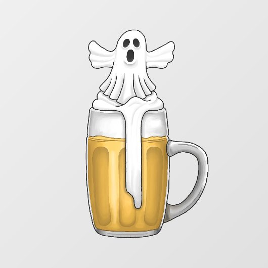 Beer Time with The Ghost  ウィンドウサイン (シート)