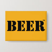 Beer Trademark Button 缶バッジ (正面)