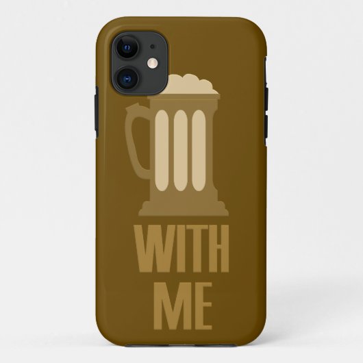 Beer With Me iPhoneケース Case-Mate iPhoneケース (裏面)