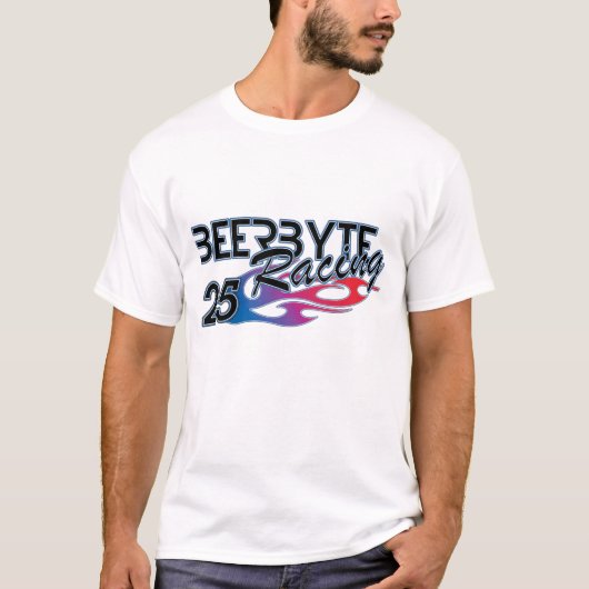 BeerByteRacing #25シャツ Tシャツ (正面)