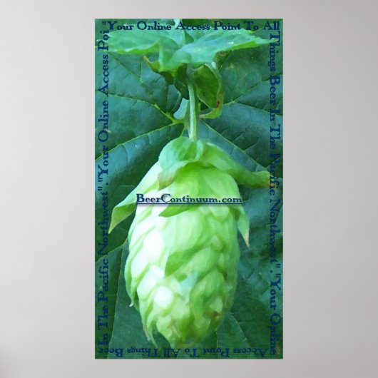 BeerContinuumポスター ポスター (正面)