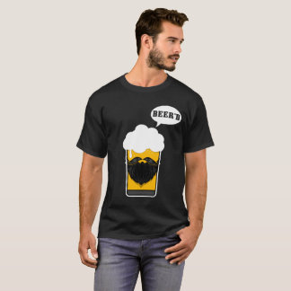 Beer'dのおもしろTシャツ Tシャツ