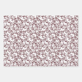 Beeren, bordeauxrot. ラッピングペーパーシート (正面3)