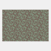 Beeren, bordeauxrot. ラッピングペーパーシート (正面3)