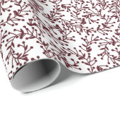 Beeren, bordeauxrot. ラッピングペーパー (ロールコーナー)