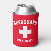 Beerguard Lifeguardパーソナライズクーラーボックス 缶クーラー (缶正面)