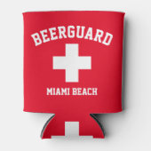 Beerguard Lifeguardパーソナライズクーラーボックス 缶クーラー (正面)