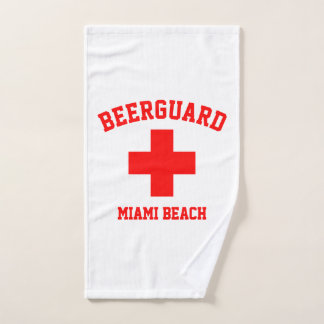 Beerguard Lifeguardパーソナライズ ハンドタオル