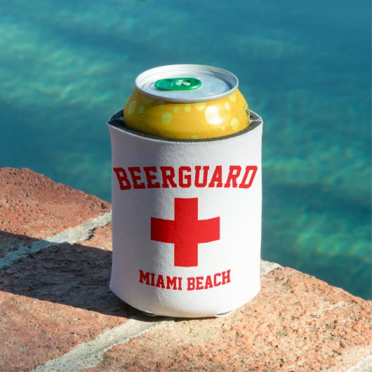 Beerguard Lifeguardパーソナライズ 缶クーラー (インサイチュ プール)