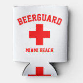 Beerguard Lifeguardパーソナライズ 缶クーラー (正面)