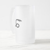 Beerjug withG フロストグラスビールジョッキ (正面左)