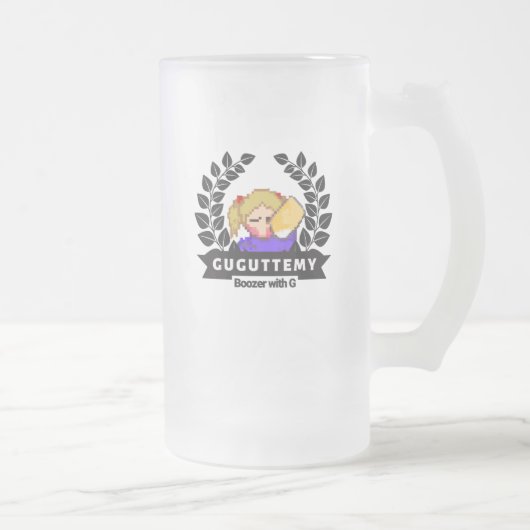 Beerjug withG フロストグラスビールジョッキ (右)
