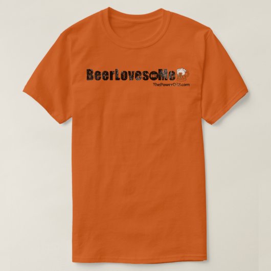 BeerLoves dot Me Tシャツ (デザイン正面)