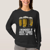 Beers Alcohol Party Tシャツ (正面)