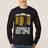 Beers Alcohol Party Tシャツ (正面)