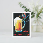 Beers of Chartresプロモーションポスター ポストカード (スタンド正面)