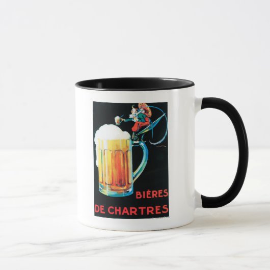 Beers of Chartresプロモーションポスター マグカップ (右)