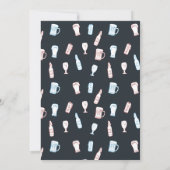 Beers Rustic Hand Drawn Whimsical Beer Birthday 招待状 (裏面)