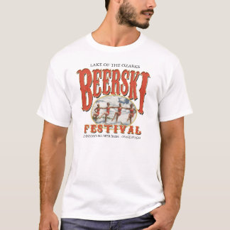 - Beerskiのフェスティバルをカスタマイズ Tシャツ
