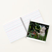 Beertje dat bij kampvuur zit. ノートブック (内部)