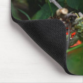 Beertje dat bij kampvuur zit. マウスパッド (コーナー)