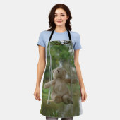 Beertje op schommel aan boom エプロン (着用した状態)