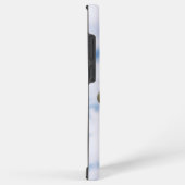 Beertje op schommel met bewolkte blauwe lucht. samsung galaxyケース (右側面)