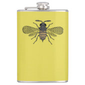 BEESとハニカ救ム –  The Bees フラスク (正面)