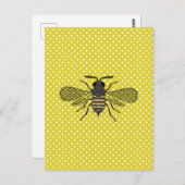 BEESとハニカ救ム – The Bees ポストカード (正面/裏面)