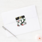 BEESとLadybugs自然アート スクエアシール (封筒)