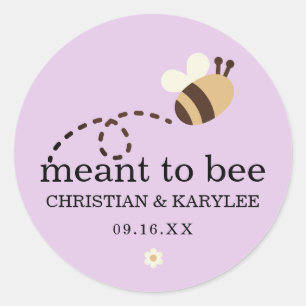 Bee'sのシック結婚な ラウンドシール