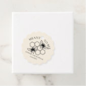 Bee's 結婚 Thank You フェイバータグ (インサイチュ)