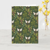 Bees and Foliage Greeting Card カード (黄色い花)