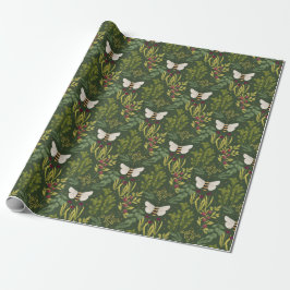 Bees and Foliage Wrapping Paper ラッピングペーパー