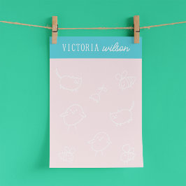 Bees & Chick & 子猫Post-it®ノート ポストイット