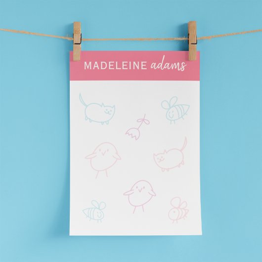 Bees & Chick & 子猫Post-it®ノート ポストイット