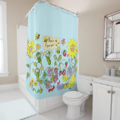 Bee's Garden シャワーカーテン (インサイチュ)