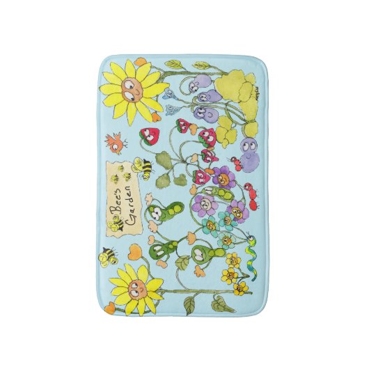 Bee's Garden バスマット (正面縦)