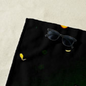 Bees' Golden Pollen Burst Joy Design ビーチタオル (インサイチュ)