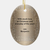 Bee's & Honey Jarsクリスマスツリー – オーナメント (裏面)