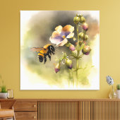 Bees Iについて キャンバスプリント (インサイチュ (リビング))